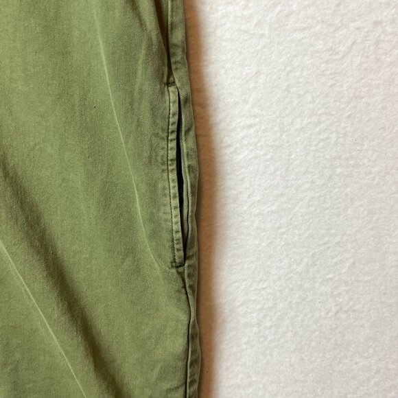 Gap Womens Green Short-Sleeve Tunic Dress M Lyocell/Cotton Blend - Picture 10 of 11